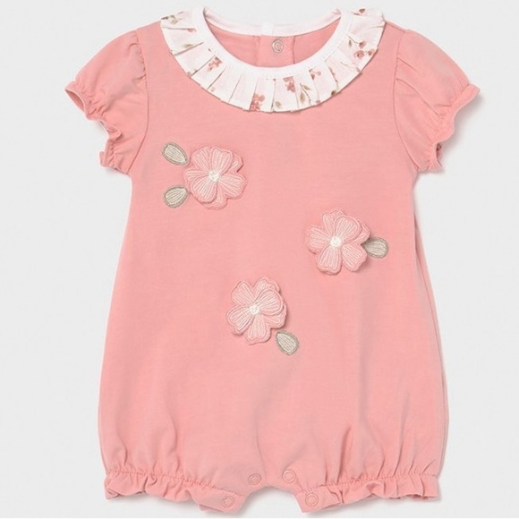 Mayoral floral romper size 4-6m - Picture 1 of 4